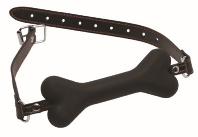 stuffed bone gag